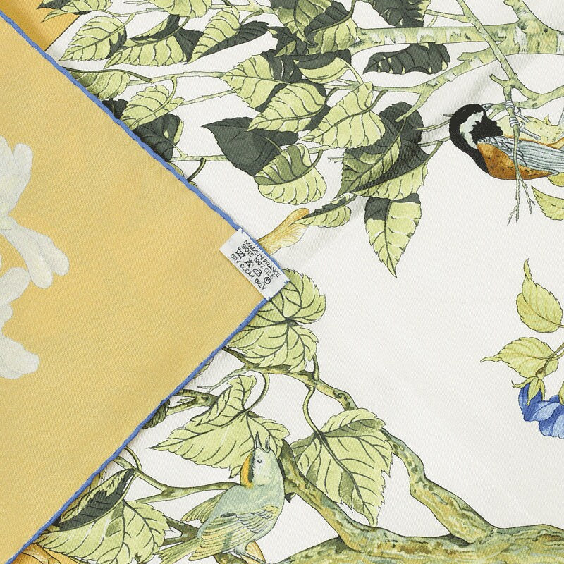 Hermes Scarf "Au Coeur des Bois" by Zoe Pauwels 90cm Silk | Carre Foulard