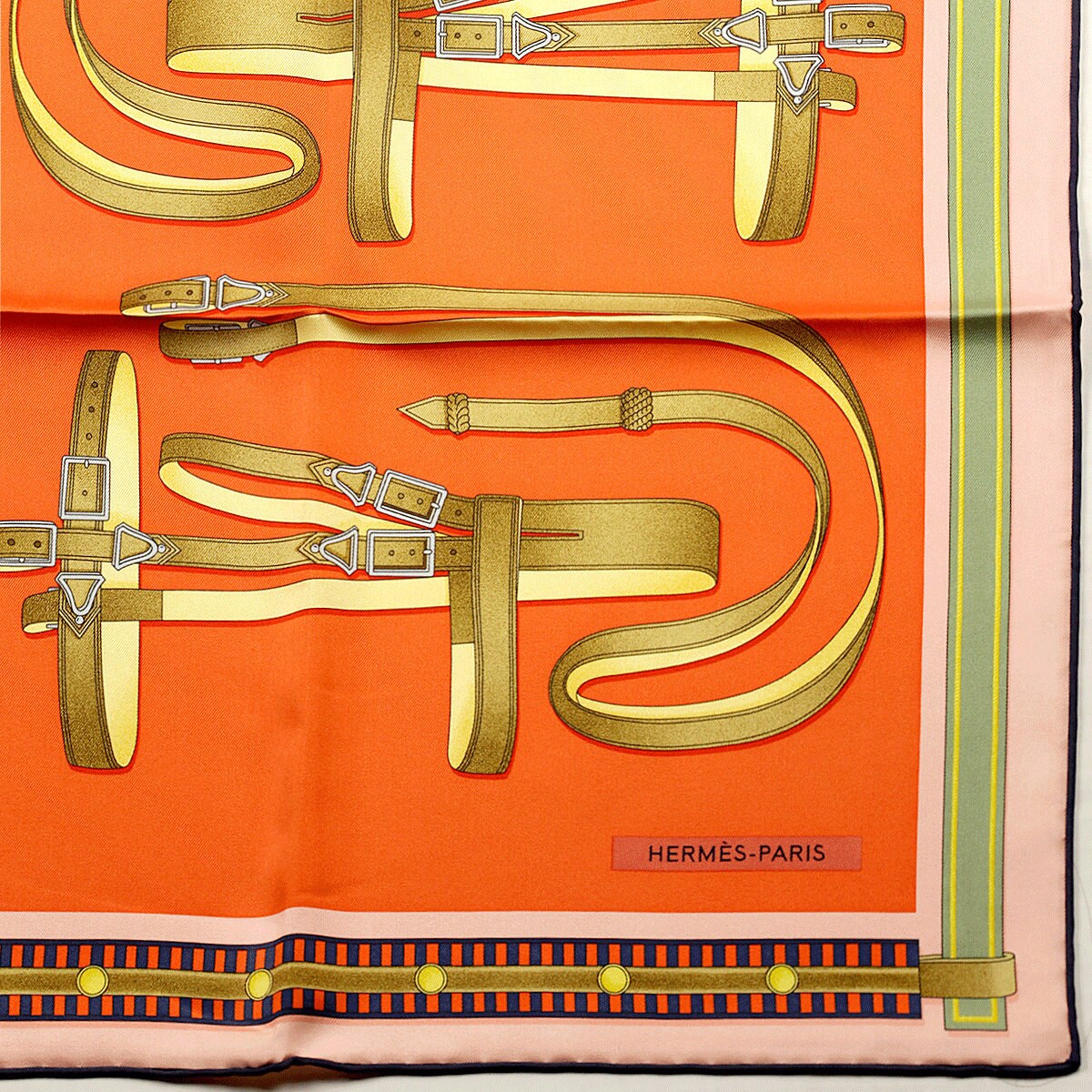 Hermes Scarf "Lettres Equestres" 90cm Silk | Carre Foulard
