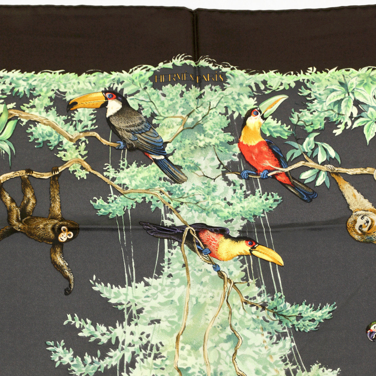 Hermes Scarf "Equateur" by Robert Dallet 90cm Silk | Foulard Carre