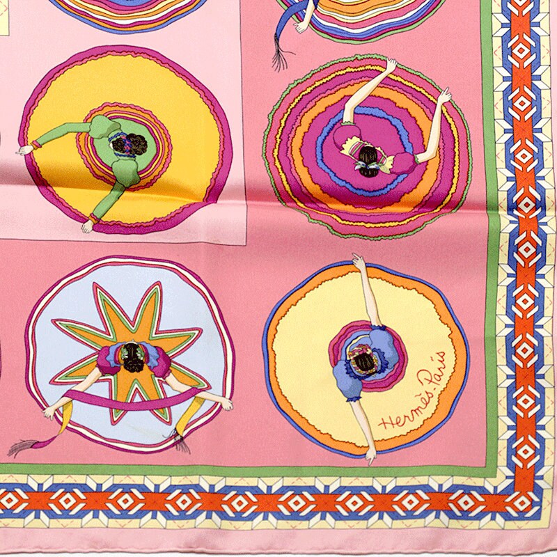 Hermes Scarf "Belles du Mexique" by Virginie Jamin 90cm Silk | Foulard Carre