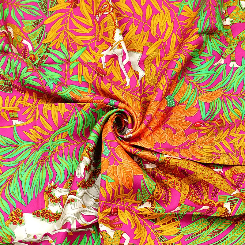 Hermes Scarf "Le Promenade de Platon" by Annie Faivre 90cm Silk | Carre Foulard