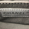 Chanel Boy Bag Blue Velvet Quilted with Ruthenium Hardware Small