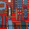 Hermes Cashmere Shawl "Colliers de Chiens" by Virginie Jamin 140cm GM